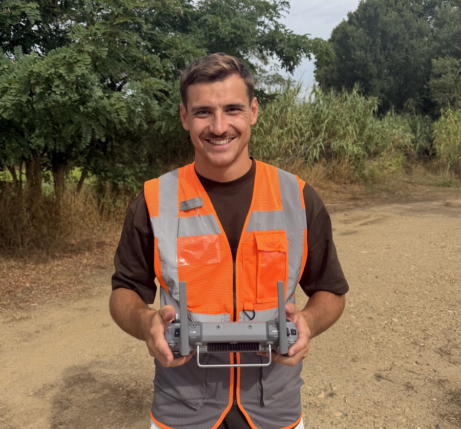 Brice Taillefer, télépilote DroneSudXpert